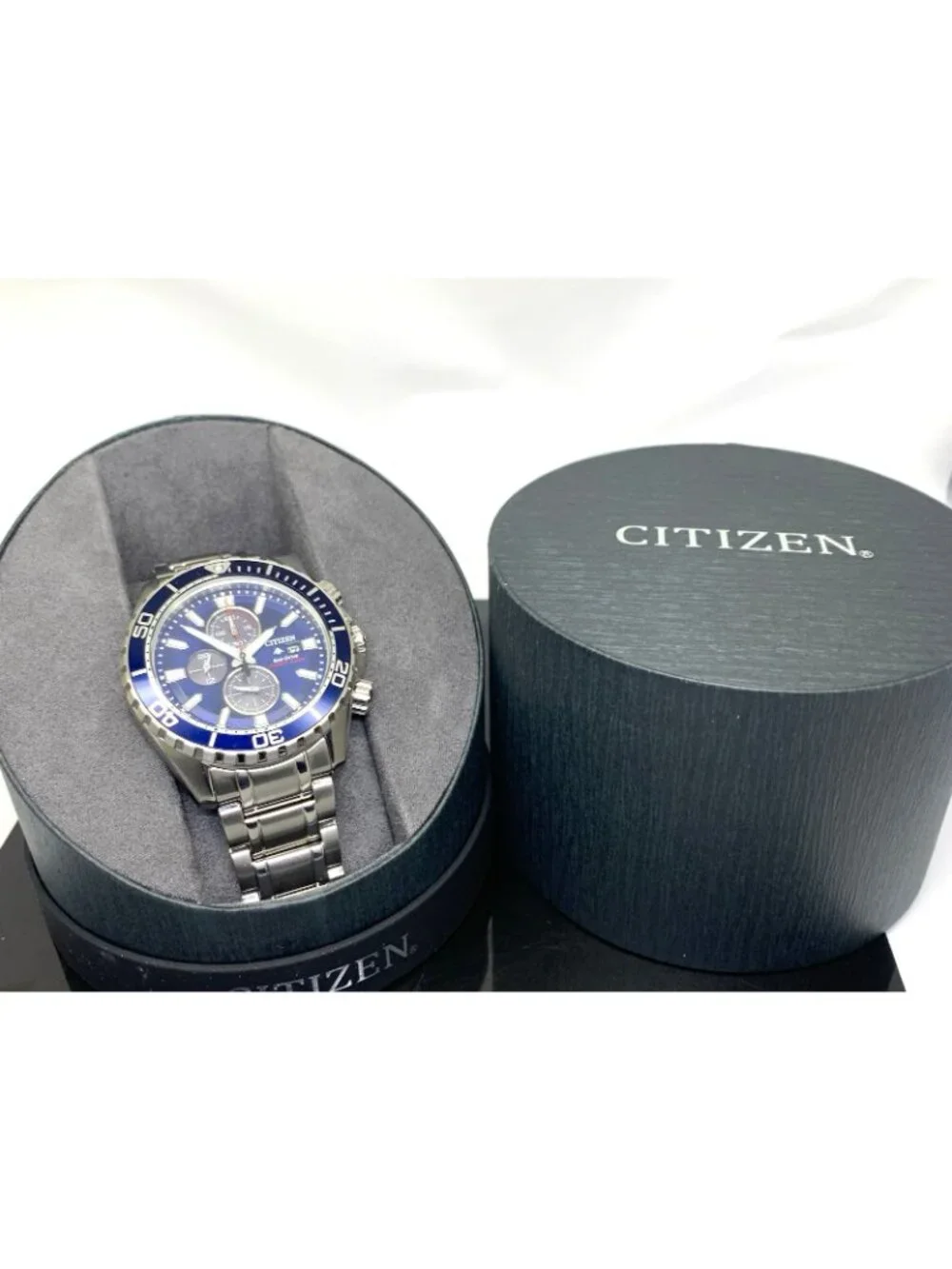 Citizen Mens Watch Eco-Drive CA0710-58L Promaster Blue Dial Stainless Steel 44mm